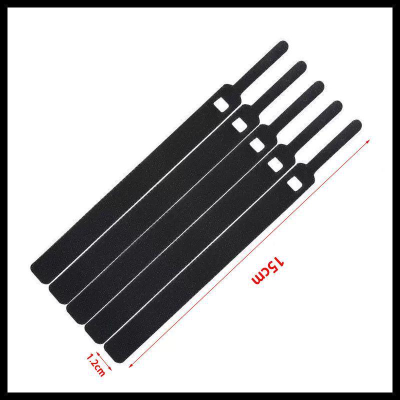 Hook & Loop Cable Ties: Organizer for Earphones, Chargers, Data Cables, and Network Cables