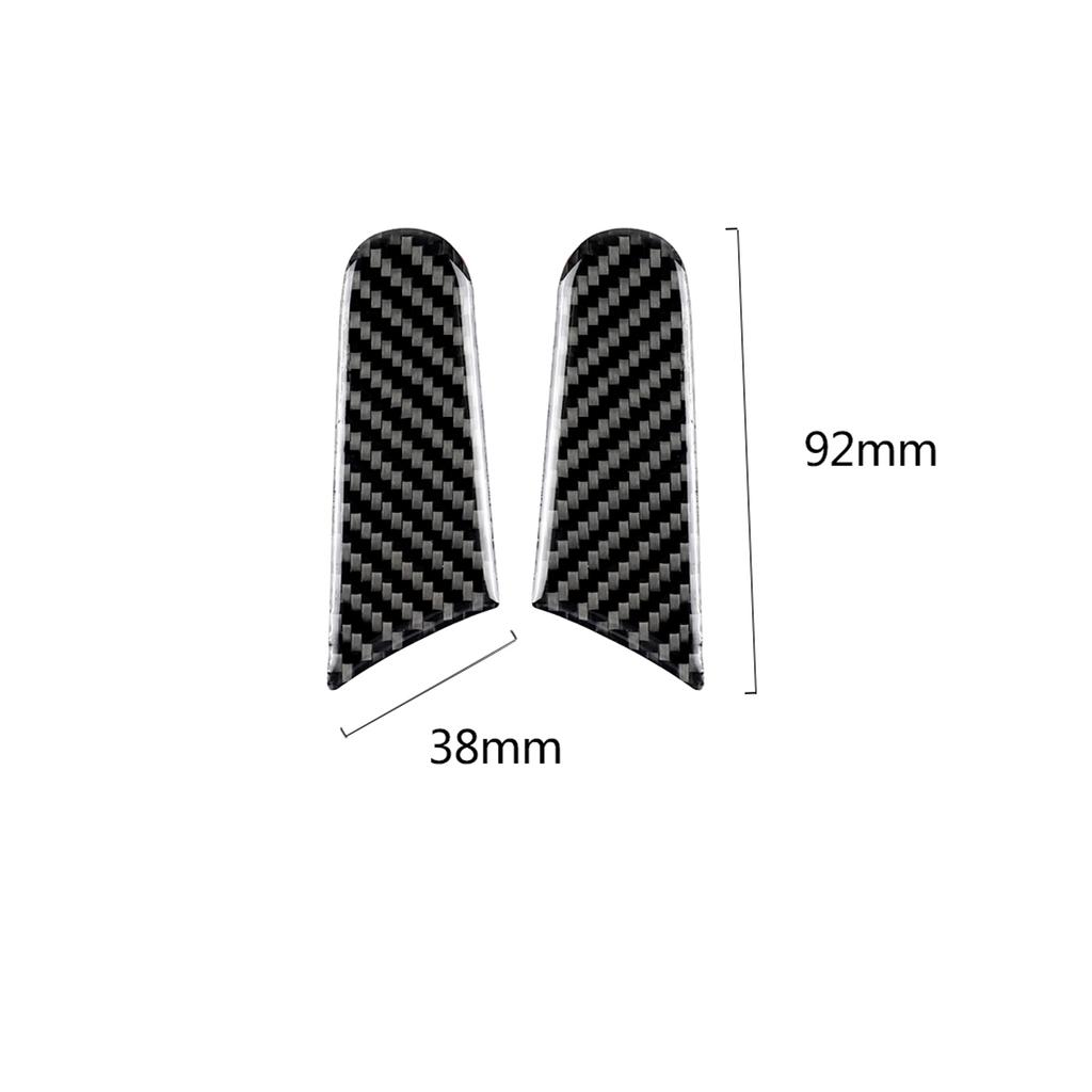 Anti-Scratch Trim Sticker Carbon Fiber Rearview Mirror Protector Anti-Rub Strip Sticker Anti-Collision Strip For Porsche Macan