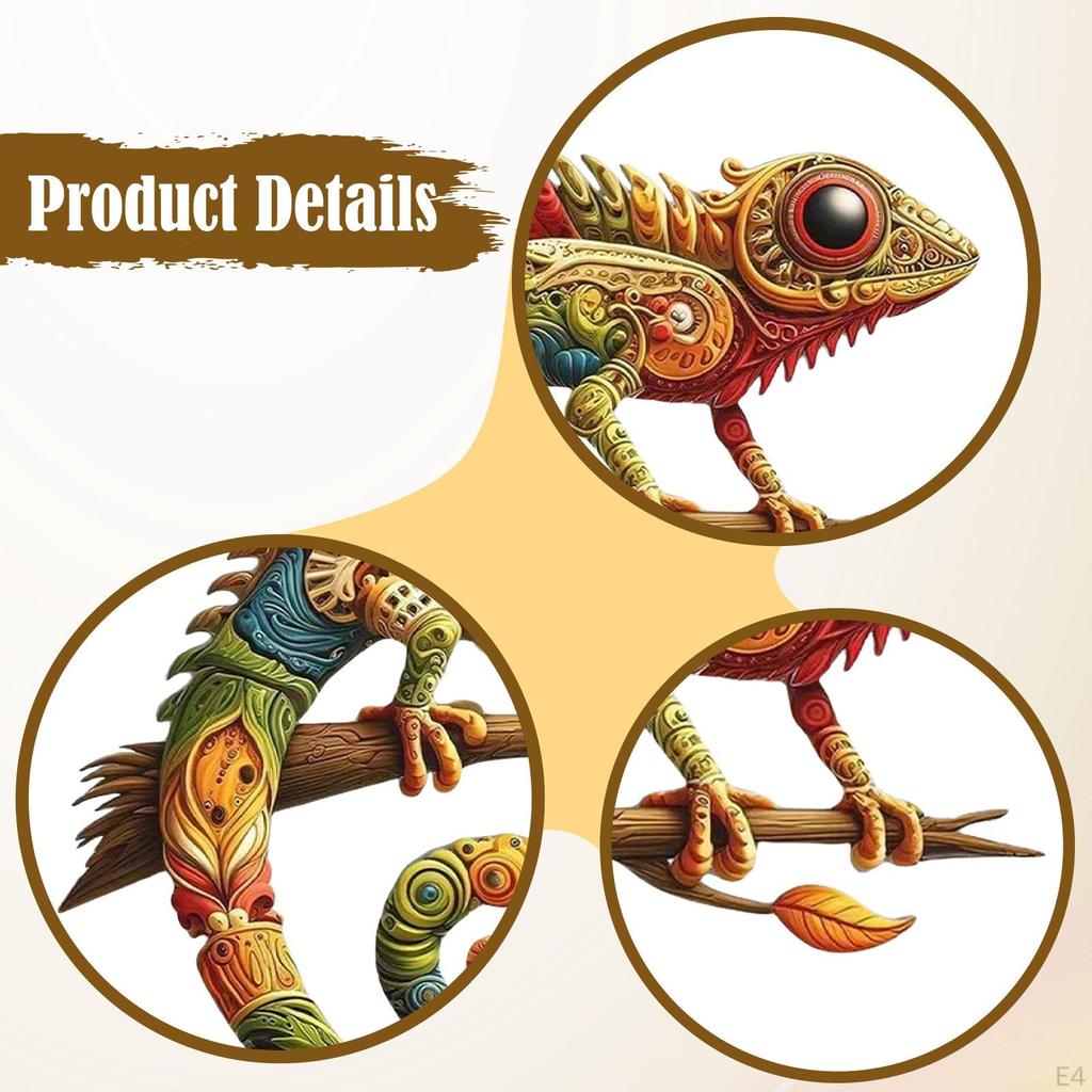 Metall Väggkonst Dekor Hängande Livslik Dekoration Utomhus Staket Ornament för