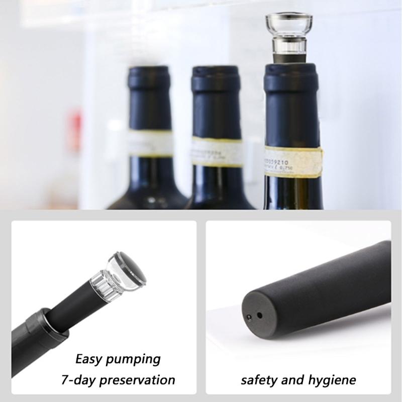 Excellent Wine Opener Group Holds Vacuum Pump And stream Unique Pressurized Style Extracts Seal Without Damage