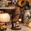 Ghost Reading Lantern Cute Ghost Reading Lamp 3D Resin Halloween Ghost Night Light for Indoor Decorations Living Room Bedroom