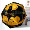 1pc Batman Symbol Custom Name Automatic Folding Umbrella, Durable Plastic & Iron, Lightweight for Outdoor Daily Use  S1230046