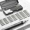 Neues 46-in-1 Elektrisches Präzisionsschraubendreher-Set Tragbares Wiederaufladbares Magnetisches Schrauben-Kit Elektrowerkzeug-Kit Reparatur von Uhren und Telefonen