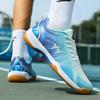 2026 New Couples Badminton Sneakers Anti-Slip Badminton Training Shoes Breathable Tennis Footwear Comfortable Outdoor Sneakers
