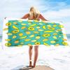 Mango Frucht Mikrofaser Sandfrei Schnelltrocknend Strandtuch,Leicht Übergröße Dünn Super Saugfähig Handtuch Pool Reisen Camping