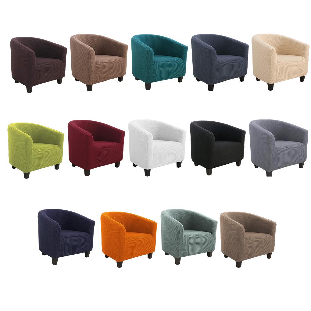 Stylish And Fashionable Chair Covers For Armchairs Full Furniture Solid Color Spandex Sofa Cover