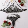 Lace Embroidery Brings Together  Lingerie And Set Underwear
