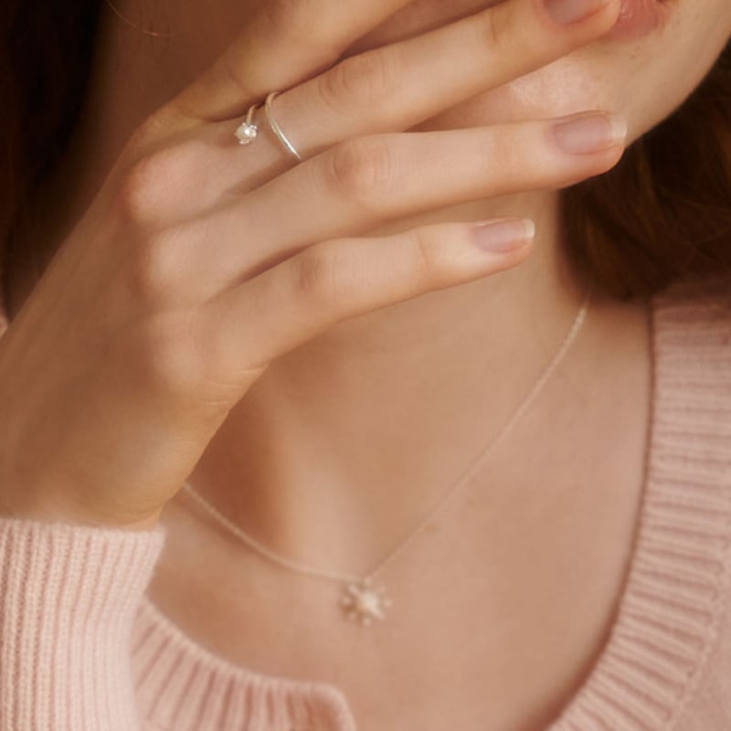 BSWAN Hug Silver Ring