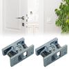 2Pcs Reinforced Spring Loaded Door Latches Zincs Alloys Construction Quiet Operations Rustproofed Heavy Use Lock