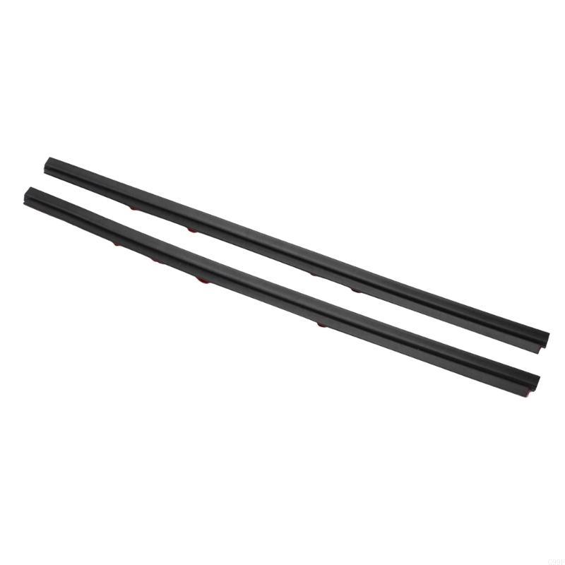 G99F Car Left+Right Rear Quarter Side Window Glass Seal Trim Sealing Strips Compatible for Clio Hatchback 8200341503