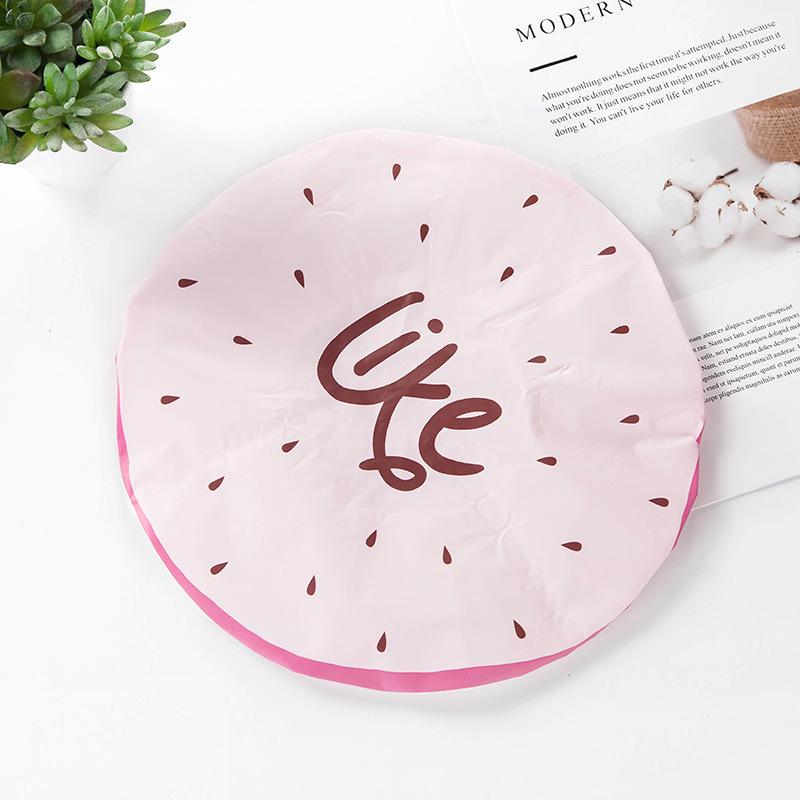 Waterproof Bathroom Shower Cap Thicken Elastic Bath Hat Hair Cap for Women Beauty Hair Salon Dot Products Bathroom Accessories