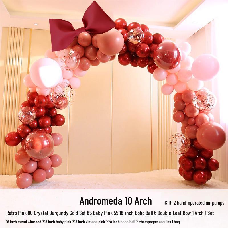 Wedding Celebration Balloon Arch Decoration Stand for Bridal Room & Birthday Party