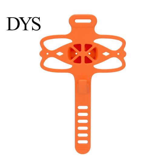 Bike Phone Mount Bicycle Silicone Holder Handlebar Adjustable Anti-slip Shockproof Universal Non-slip Cycling Mountain Road Mobile Cell Band