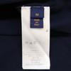 Louis Vuitton Schwarzes HRN42W Signature Kurzarm-Rundhals-Top M NavyUsed