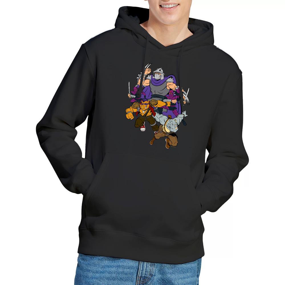 Teenage Mutant Ninja Turtles Mens Shredder And Foot Clan Hoodie