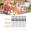 10pcs Model Railroad Train Lamp Posts Led Street Light Lamp High Quality