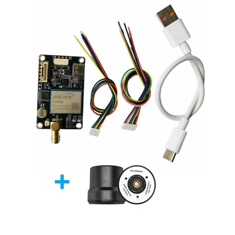 UM982 GNSS Unicorecomm GPS RTK Module Centimeter-level Differential Relative F9P Positioning Orientation UM981 UM980 for Drone