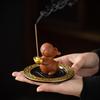 Creative Zisha Fu Ma Incense Burner for Home, Desktop, or Teahouse Decor