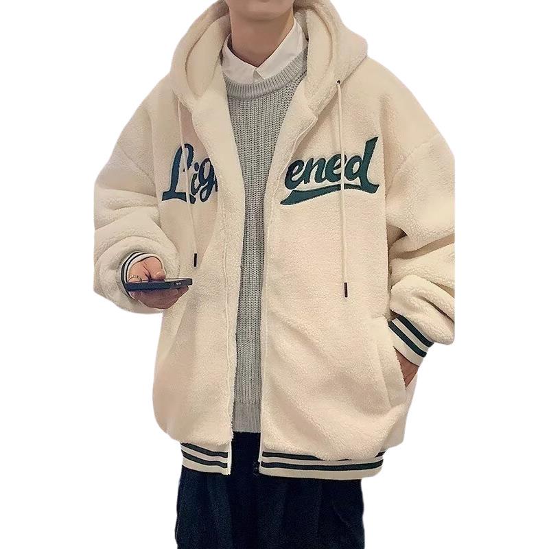 Retro Men's & Youth Winter Wool Cardigan - Trendy, Warm, and Loose-Fit for Couples