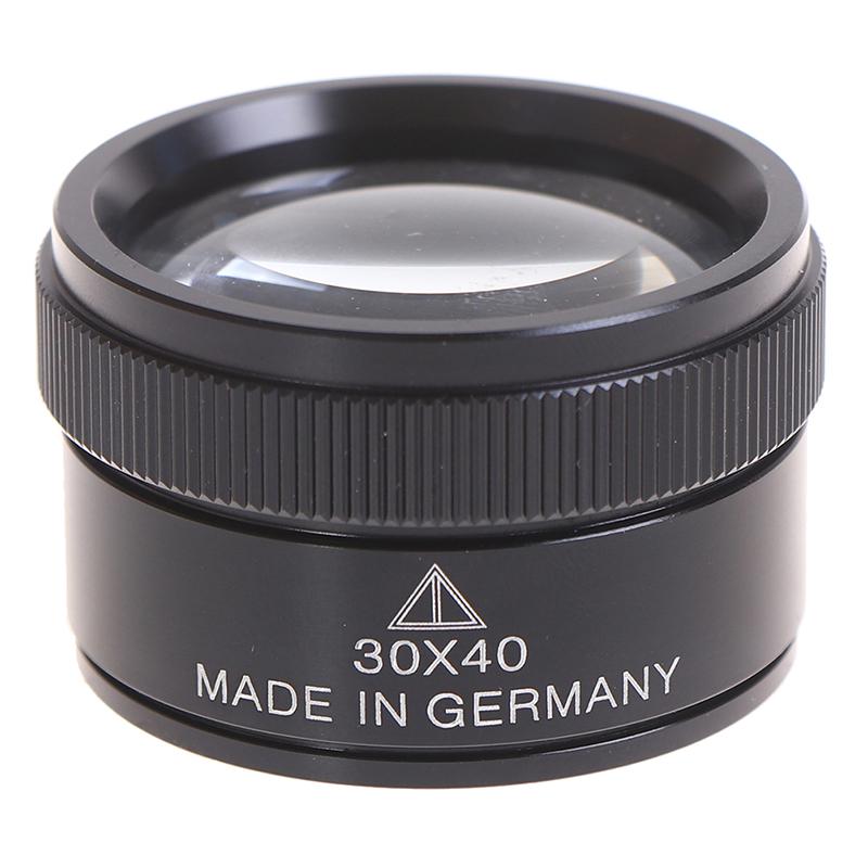 Prémiová 30X 40Mm Měřicí Lupa Zvětšovací Sklo Čočka Smyčka Mikroskop