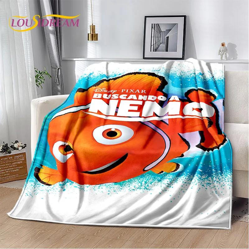 29 Style Cute Finding Nemo Cartoon Sea World Blanket,Flannel Soft Throw Blanket for Home Bedroom Bed Sofa Picnic Office Kid Gift