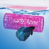 Bettafisch Versteck Höhle Tunnel Hohl Betta Hängematte Fischversteck Ruhe-Röhre mit Saugnapf Aquarium Fischbecken Dekorationen