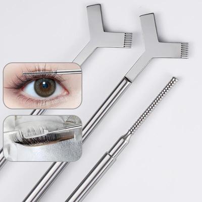 Y/T-shaped Double Side Eyelash Perm Lifting Tools Anti-slip Eyelash Wand Eyelash Perming Stick Lash Lift Curling Eyelashes