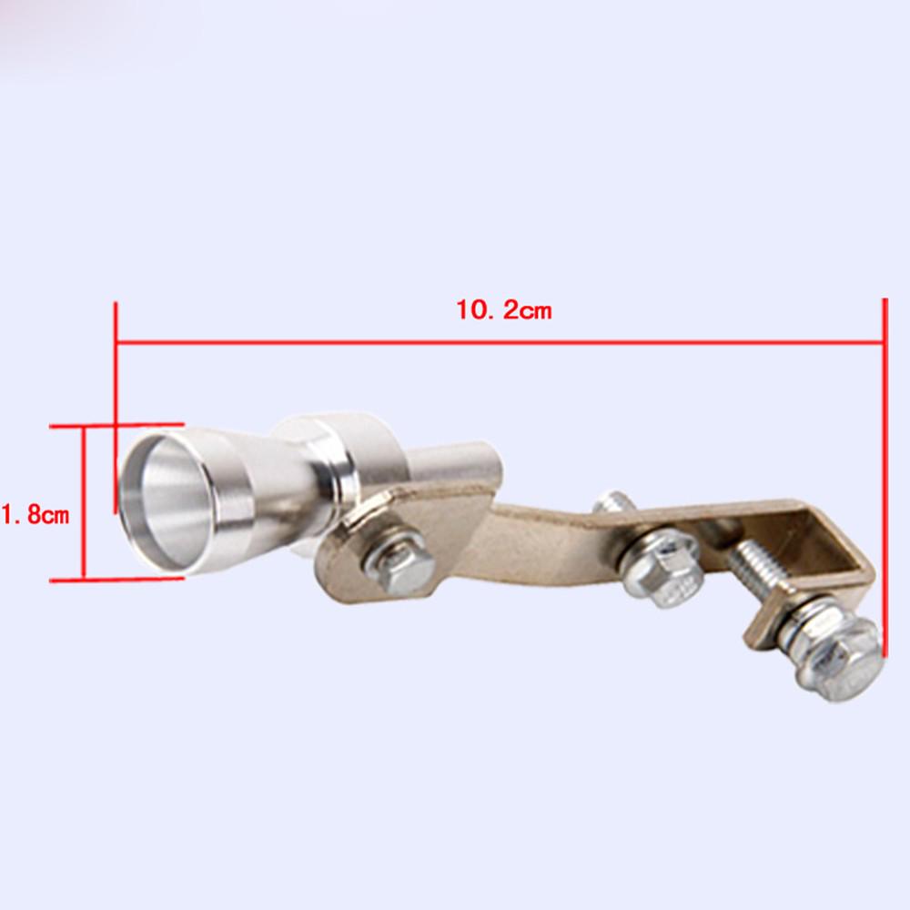 Universal Car   BOV Sound Whistle Simulator Pipe Exhaust Muffler New