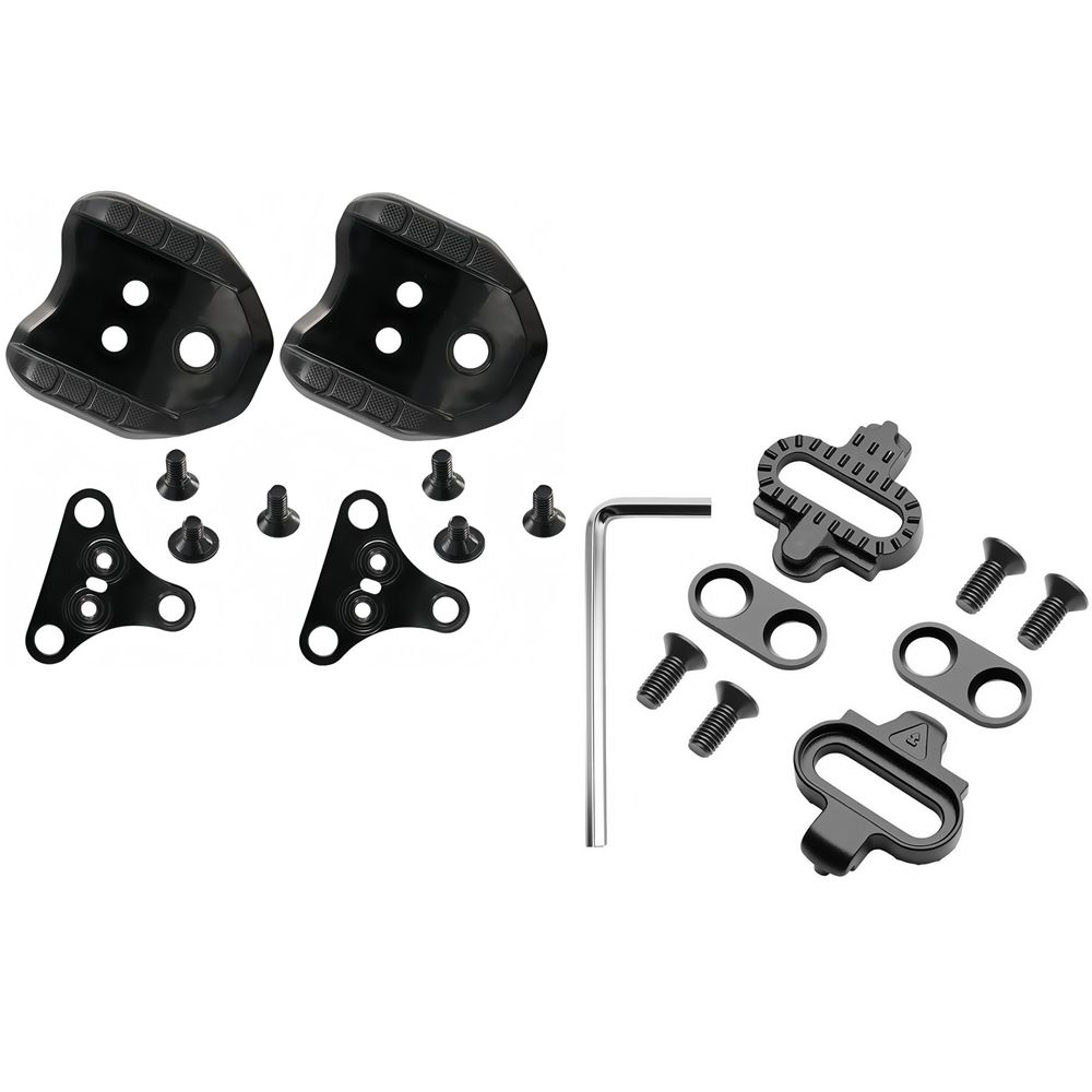 Bike Pedal Cleat Adapter Road Mountain Bicycle Cleat Lock Shose Converter For SPD-SL To MTB SPD System Pedal Plates Cleat