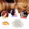 50pcs Salon Reusable Cold Wave Rods Rubber Band Hair Roller Curling Curler