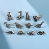 Charming Metal Crane Shape Brooch Fashionable And Decorative Enamel Pin All For