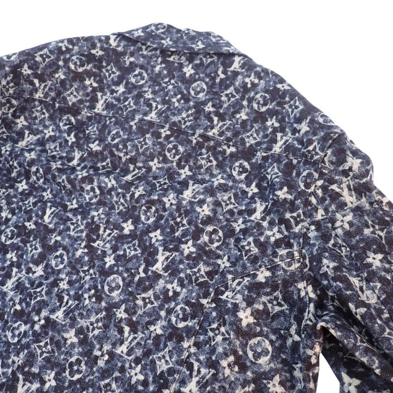 LOUIS VUITTON  54 Denim Jacket blue/Indigo cotton/Polyurethane mens