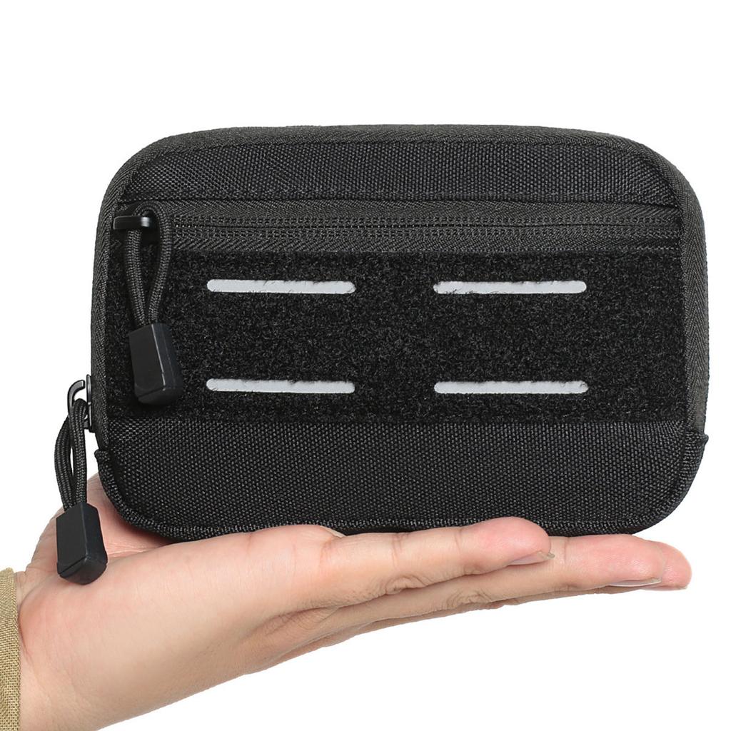 Tacticals Molles Admin Pouch Large Capacity Practical Small Waist Pack Wear Resist Medical Storage Pouch for Camping Hiking
