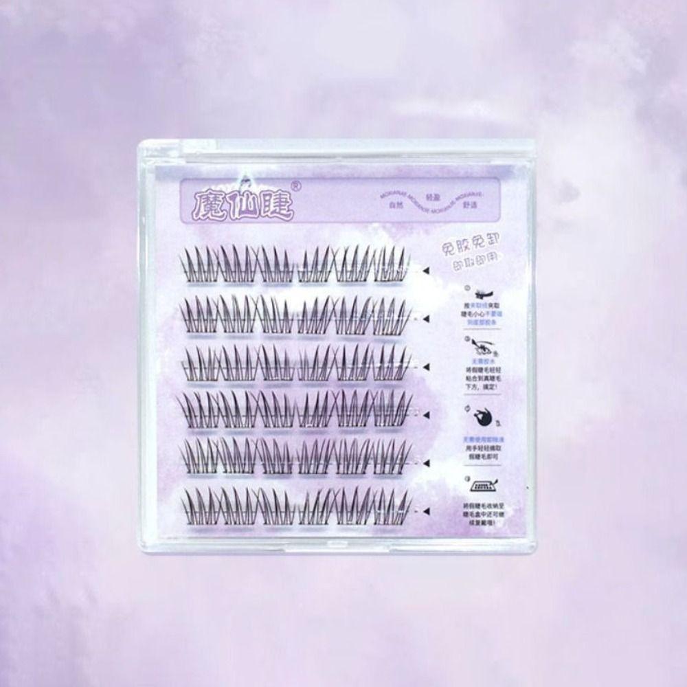 DIY Adhesive False Eyelashes Sweet False Eyelash Clusters  Grafting Lashes