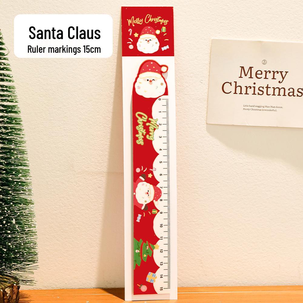 Christmas Magnetic Bookmark & Ruler - Student Page Holder & Giftable Stationery 15 cm