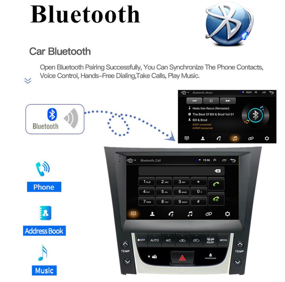 

For Lexus GS navigation all-in-one machine 05-11-9 inch original car style top with built-in CP