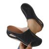 European Style Women's Wedge Sandals: Fashionable, Versatile, and Comfortable Slip-on Slippers