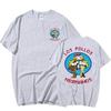 Camisetas de Série TV Breaking Bad Los Pollos Hermanos Estampa Dupla Divertidas Irmãos Frango Masculina Feminina Streetwear
