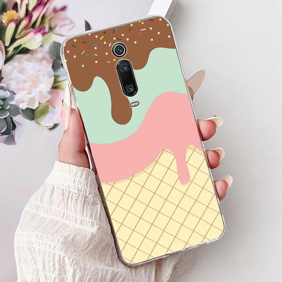 For Xiaomi Mi 9T Pro Case Cute Cat Lucky Koi Painted Cover Soft Silicone Phone Case For Xiaomi MI 9T Pro Mi9T 9TPro Fundas Coque