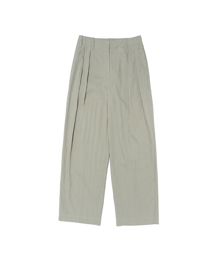 DEPASION Easy Wide Fit Slacks (Celadon Green)