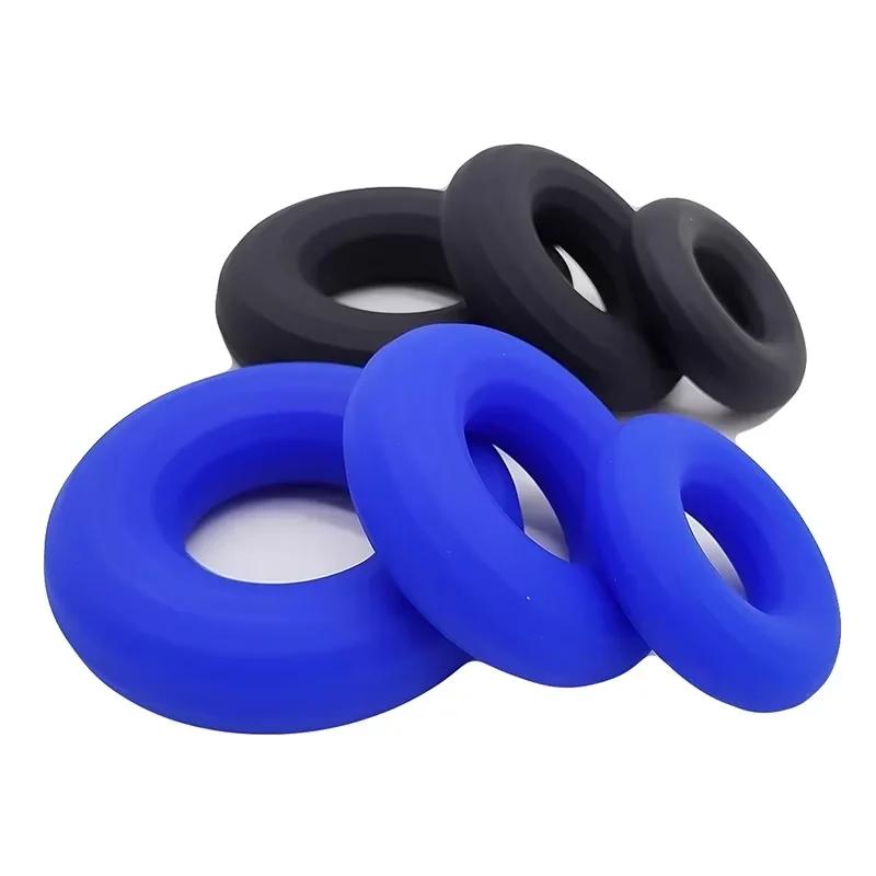 Ejaculation Delay Cock Rings,Silicone Penis Ring Scrotum Testicles Ball Stretcher,Sex Toys For Men Cockring,Lasting Erection