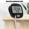 3D Pedometer Accurate Step Counter with Clip Large Display Accurate Pedometers for Steps Mile Step Tracker for Walking