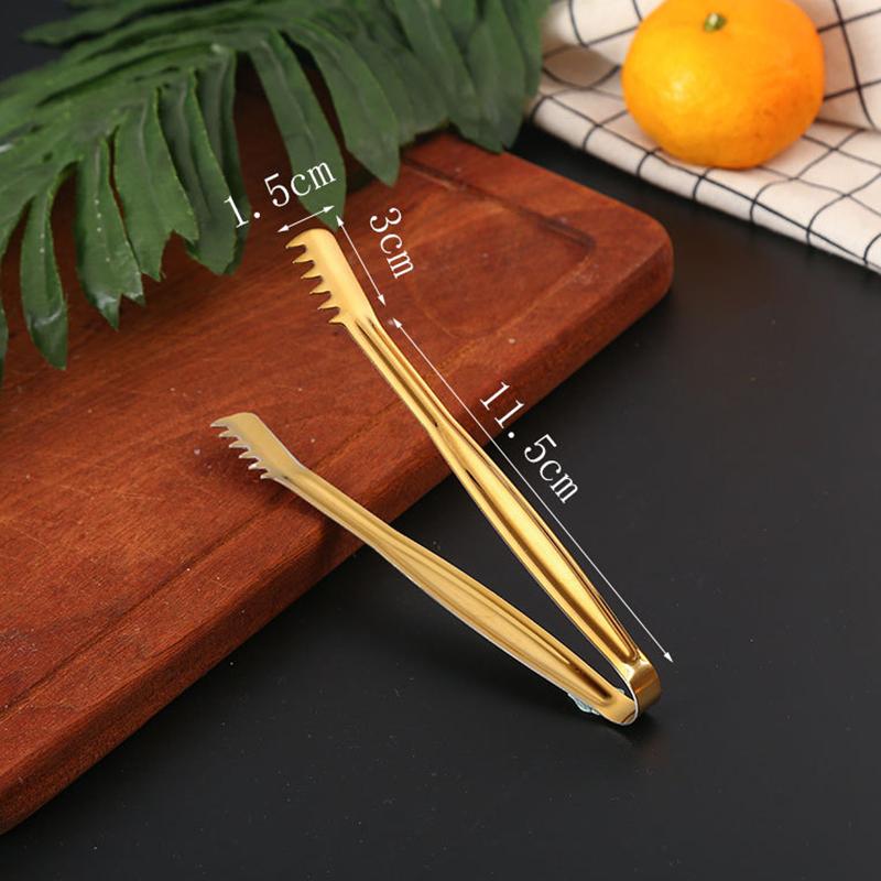 Dropshipping Stal Nierdzewna Kuchenne Szczypce do BBQ Nieprzywierające Inteligentny Grill Klips do Mięsa Kulinarny Zacisk do Jedzenia Złote/Srebrne Akcesoria