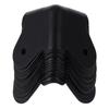 Black Corner Covers Iron Speaker Wrap Angle Useful Child Safety Bumper  Speaker Accessories