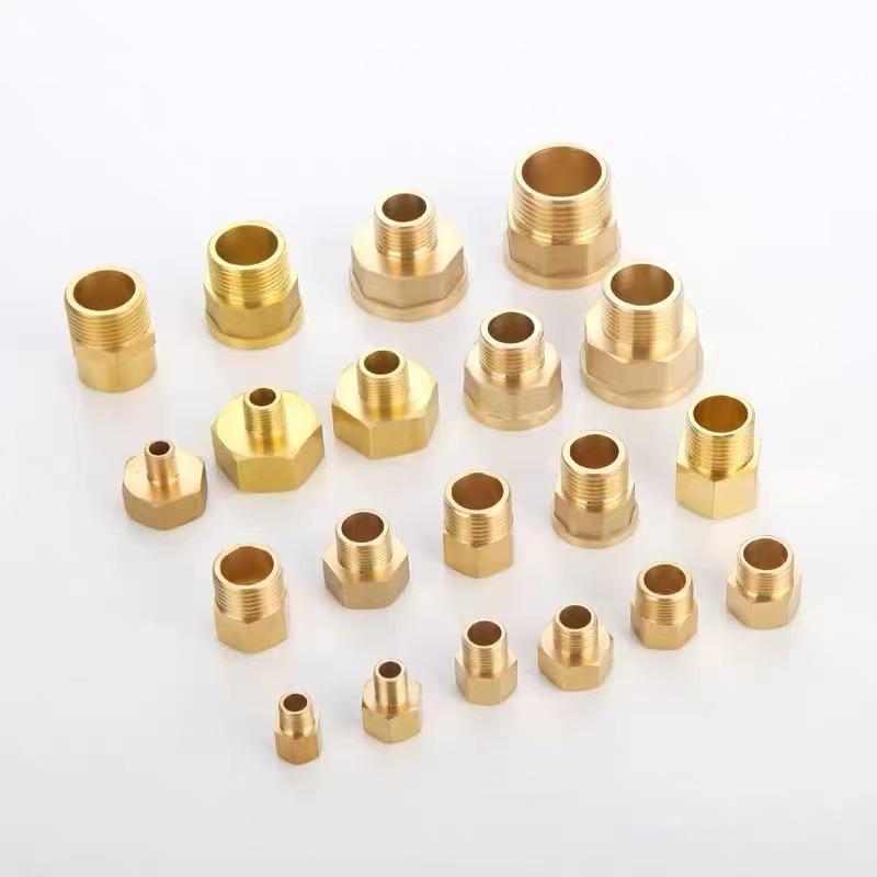 1/2" 3/4" BSP Female Male Thread Tee Type Reducing Copper Elbow Butt Joint Adapter Adapter Coupler Water Pipe Plumbing Fittings