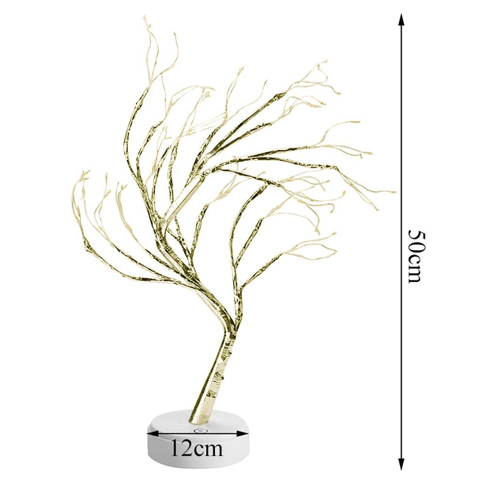 36/108LED Pearl Pearl Copper Touchscreen Light Tree Night Light Decor