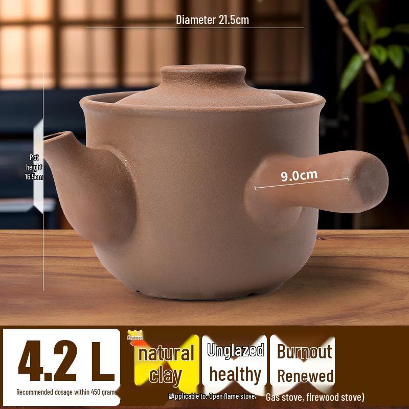 

Traditional Clay Herbal Medicine Decoction Pot