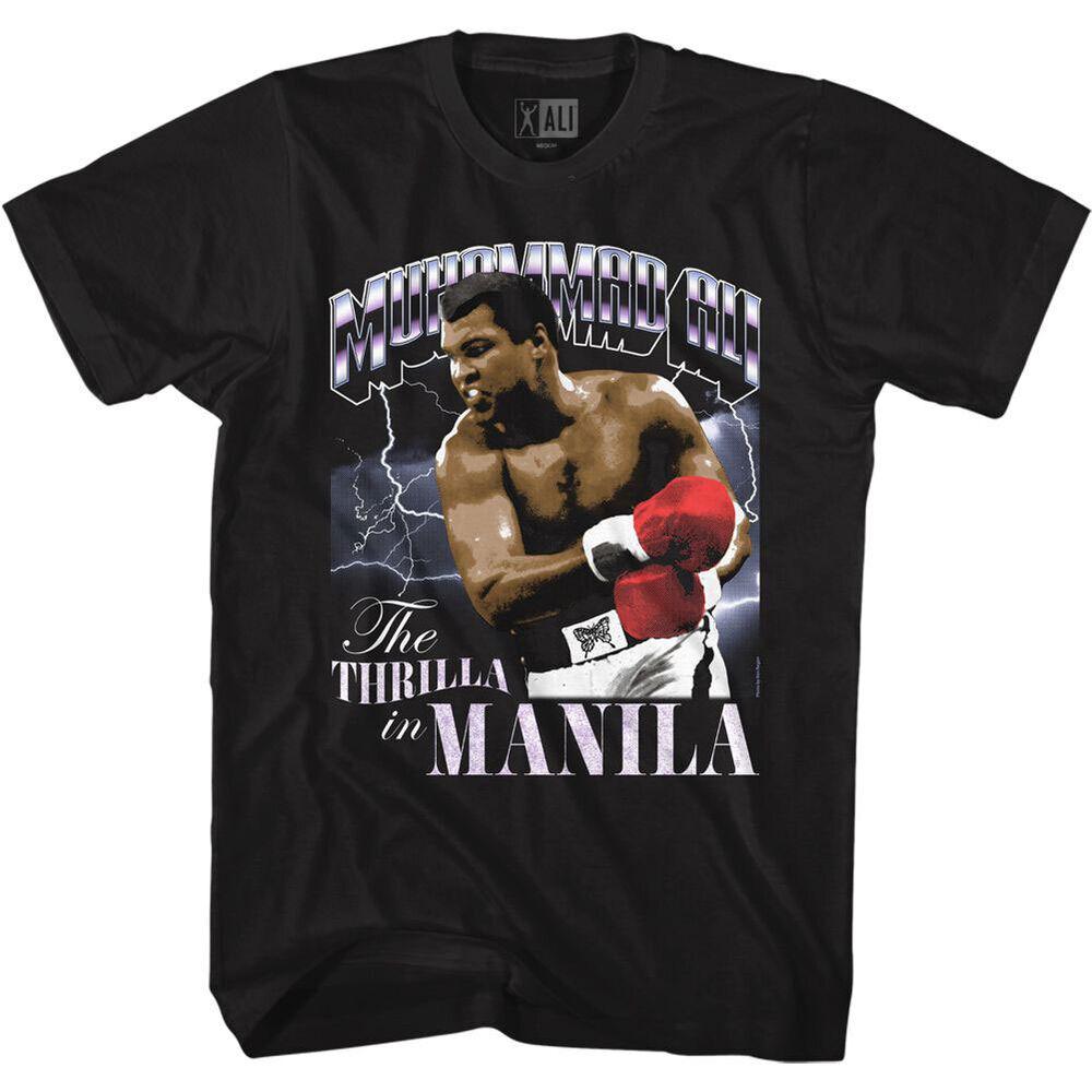 

Muhammad Ali Thrilla Lightning Black Unisex T-shirt