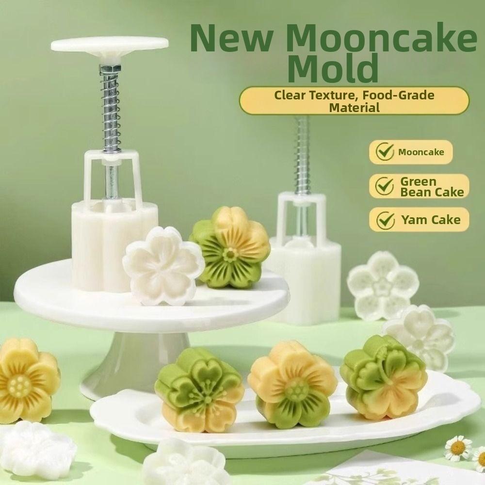 3D Pattern Pastry Baking Model Flower Shaped DIY Cake Mold Easy Clean Cookie Stamps Kitchen Baking