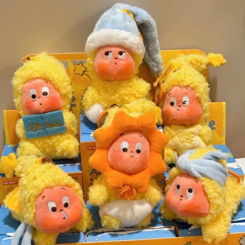 POP MART We Are Twinkle Twinkle Series Blind Box - Kawaii Plush Keychain Anime Action Figure Surprise Mystery Box Gift Toys